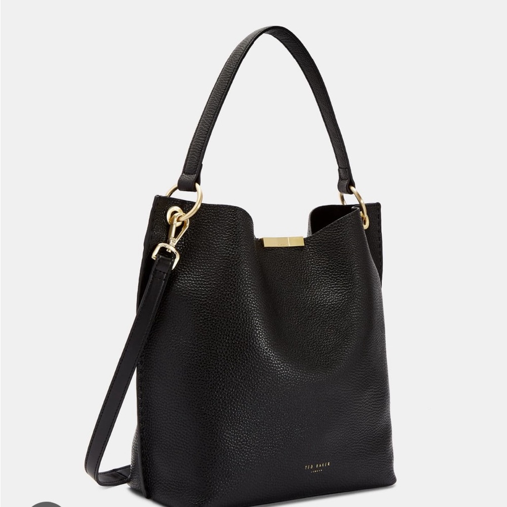Ted Baker soft grain leather hobo - new with tags